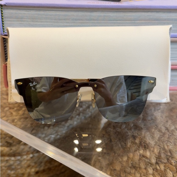 Women’s Ray-Ban Blaze Clubmaster Sunglasses - Picture 1 of 3